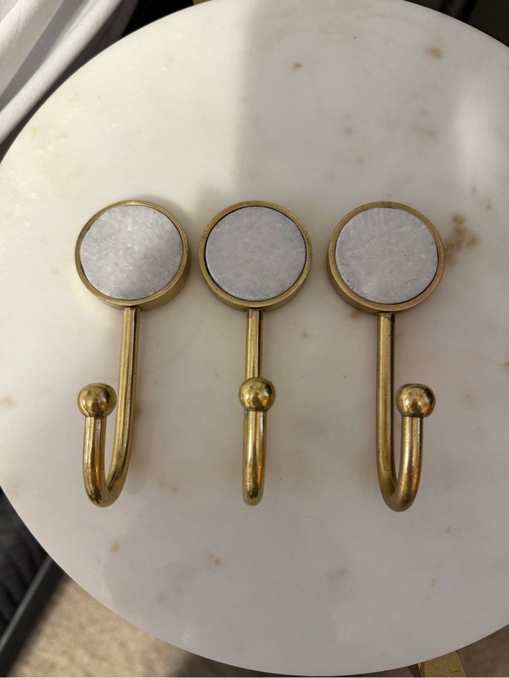 3 Piece Gold Hooks